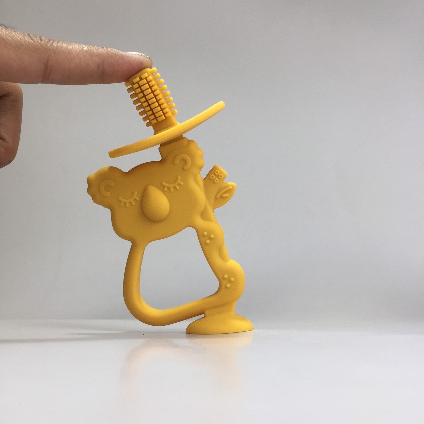 Anneau de Dentition - KoalaTeethBuddy™ - Jaune - Mini mordille