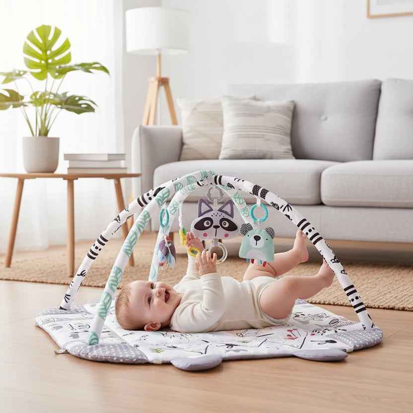 Tapis de jeu bébé | Compagnon mignon