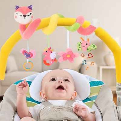 Spirale d'activité bébé | Chat rigolo