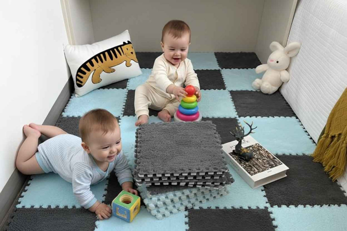 Tapis puzzle | Peluche comfort