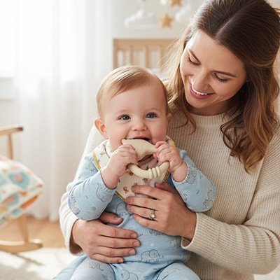 Anneau de dentition : Le Guide Complet pour Soulager Bébé - Mini mordille