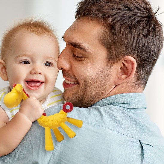 Anneau de dentition | Apaisant Naturel - Mini mordille