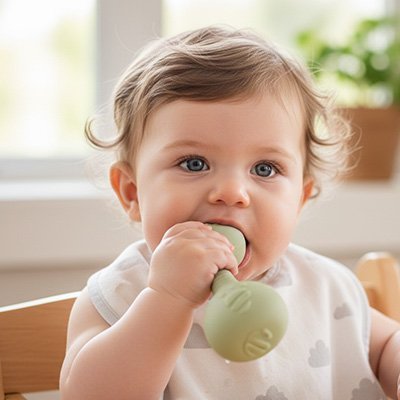 Anneau de dentition | Apaisant Naturel - Mini mordille