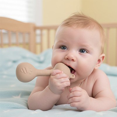 Anneau de dentition | Apaisant Naturel - Mini mordille