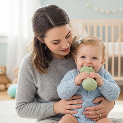 Anneau de dentition | Apaisant Naturel - Mini mordille