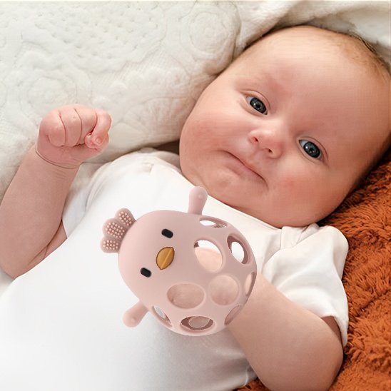 Anneau de dentition bébé | Douceur Naturelle - Mini mordille