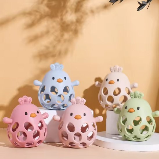 Anneau de dentition bébé | Douceur Naturelle - Mini mordille