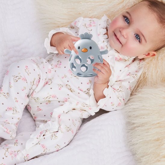 Anneau de dentition bébé | Douceur Naturelle - Mini mordille