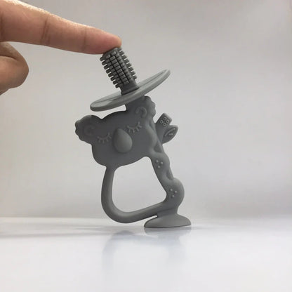 Anneau de Dentition - KoalaTeethBuddy™ - Gris - Mini mordille