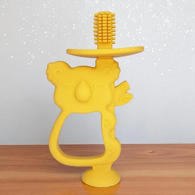 Anneau de Dentition - KoalaTeethBuddy™ - Jaune - Mini mordille