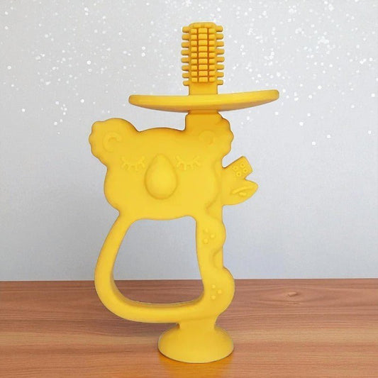 Anneau de Dentition - KoalaTeethBuddy™ - Jaune - Mini mordille