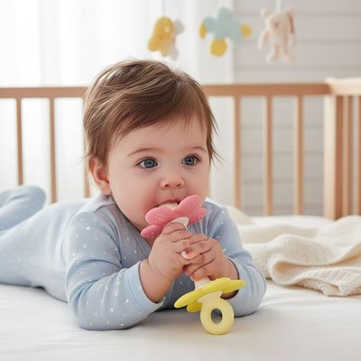 Anneau de dentition | NaturaSoothe - Mini mordille