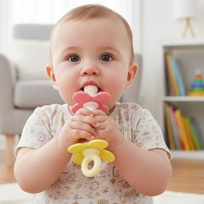 Anneau de dentition | NaturaSoothe - Mini mordille