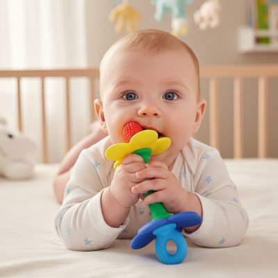 Anneau de dentition | NaturaSoothe - Mini mordille