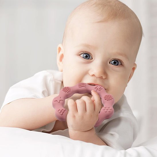 Anneau de dentition | Rafraîchissant Non - Toxique - Mini mordille