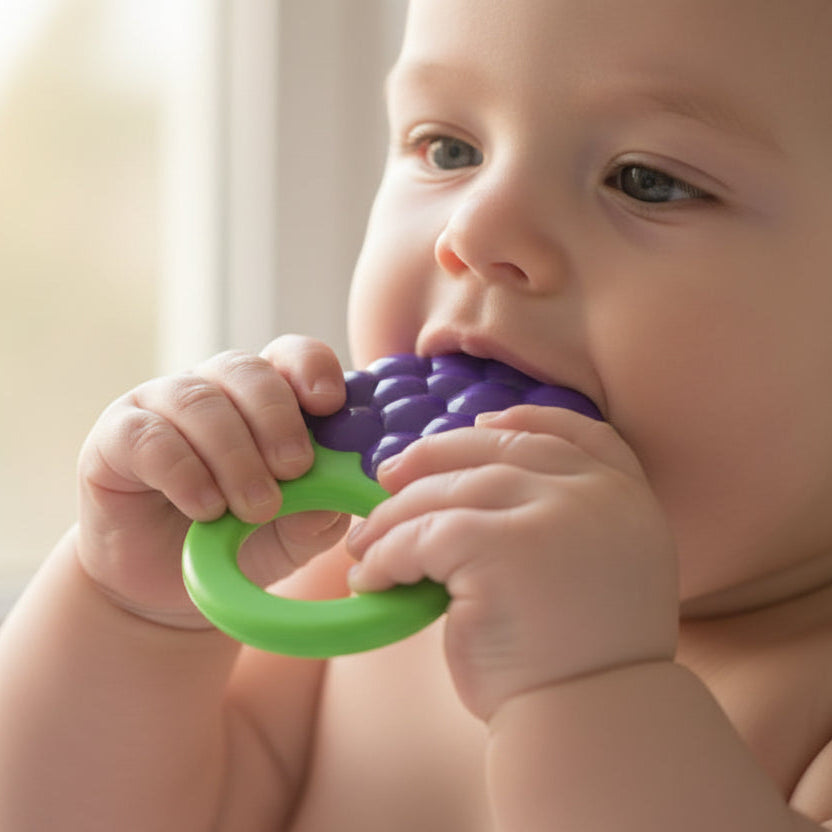 Anneau de Dentition - Raisin - Mini mordille