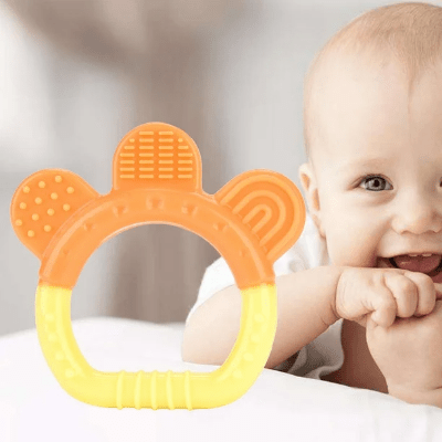 Anneau de Dentition - TeetherFruit™ - Orange - Mini mordille