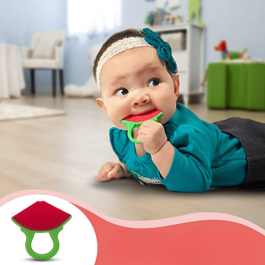 Anneau de Dentition - TeetherFruit™ - Pastèque - Mini mordille