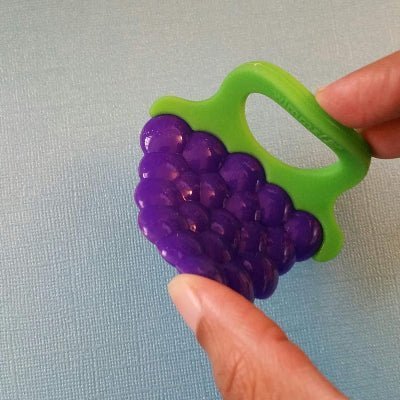Anneau de Dentition - TeetherFruit™ - Raisin - Mini mordille