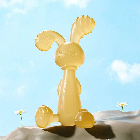 Anneau de Dentition - ToothyBuddy™ - Lapin Kaki - Mini mordille