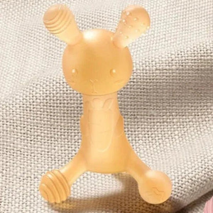 Anneau de Dentition - ToothyBuddy™ - Lapin Kaki - Mini mordille