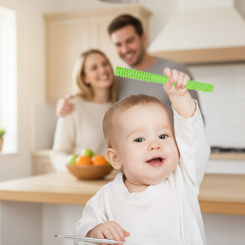 Anneau dentition bébé | Soulagement Ergonomique - Mini mordille