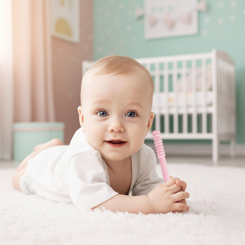 Anneau dentition bébé | Soulagement Ergonomique - Mini mordille