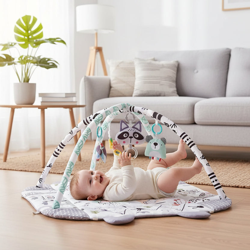 Tapis de jeu bébé | Compagnon mignon