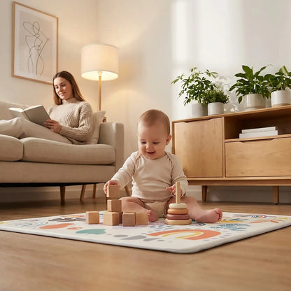 Tapis d'éveil | Confort multicolore