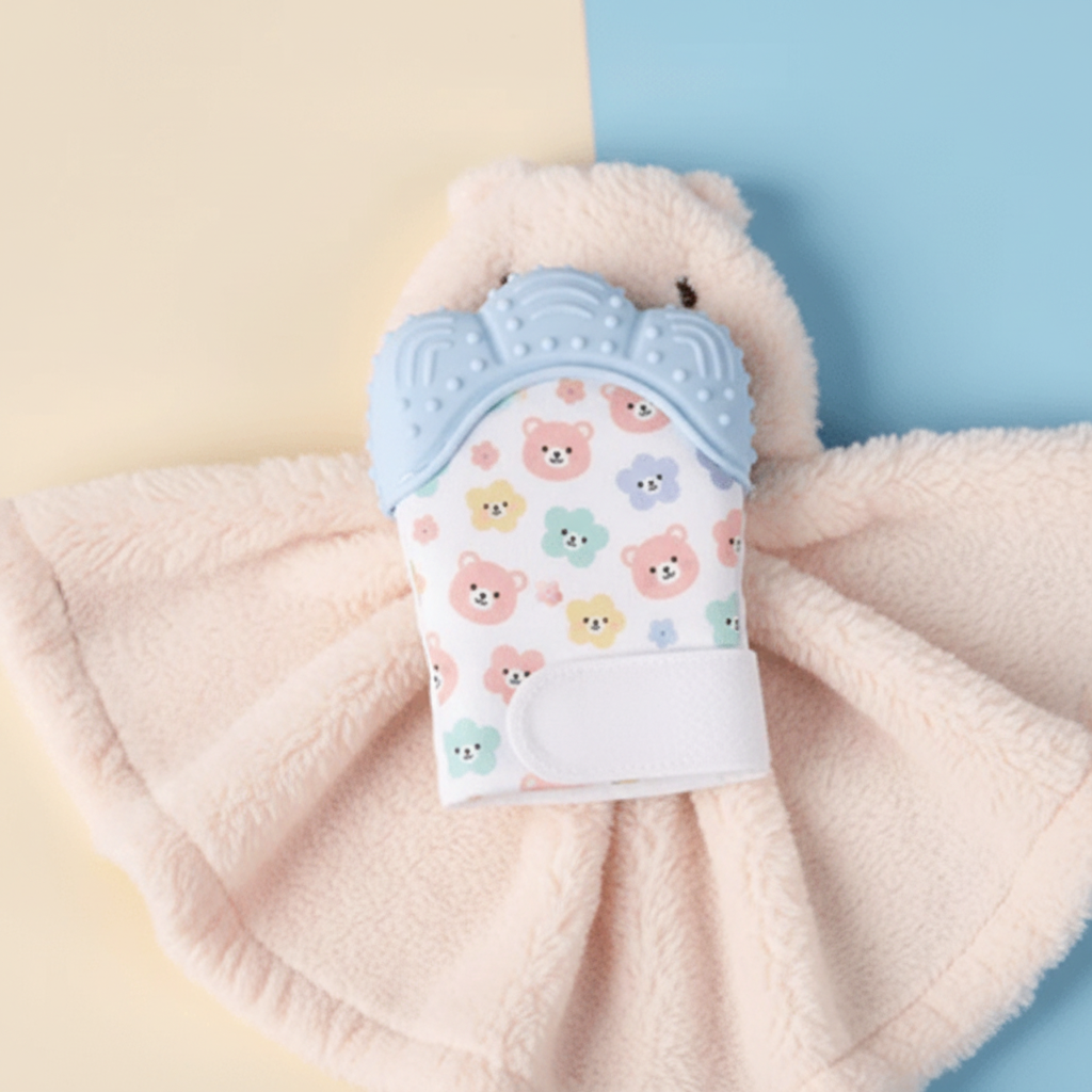 Gant de Dentition  - Bleu - Mini mordille