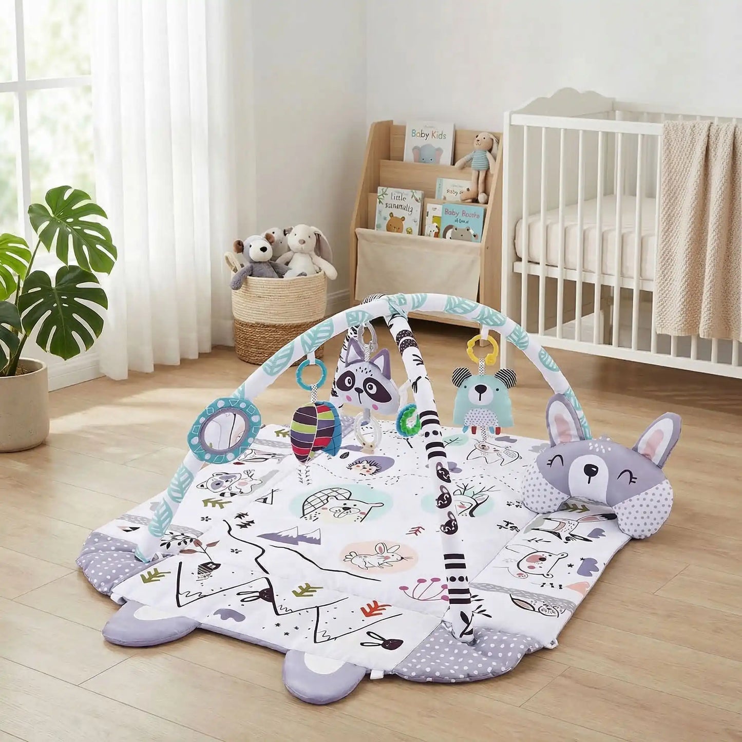 Tapis de jeu bébé | Compagnon mignon