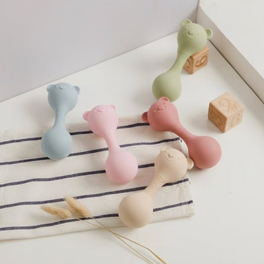 Hochet bébé | Coloré Éveil Sensoriel - Mini mordille