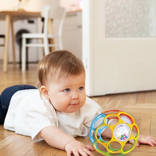 Hochet bébé | Éveil coloré - Mini mordille