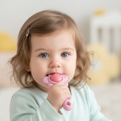 Hochet bébé | Éveil Fleurale - Mini mordille