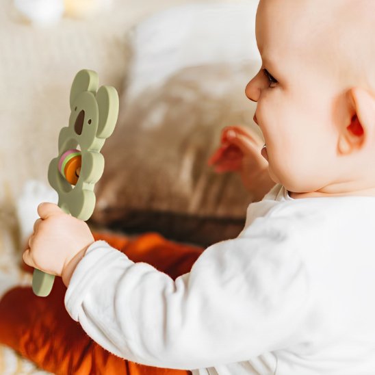 Hochet bébé | Éveil Sensoriel - Mini mordille