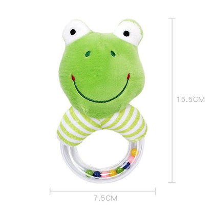 Hochet bébé | Naturel & Silicone - Mini mordille