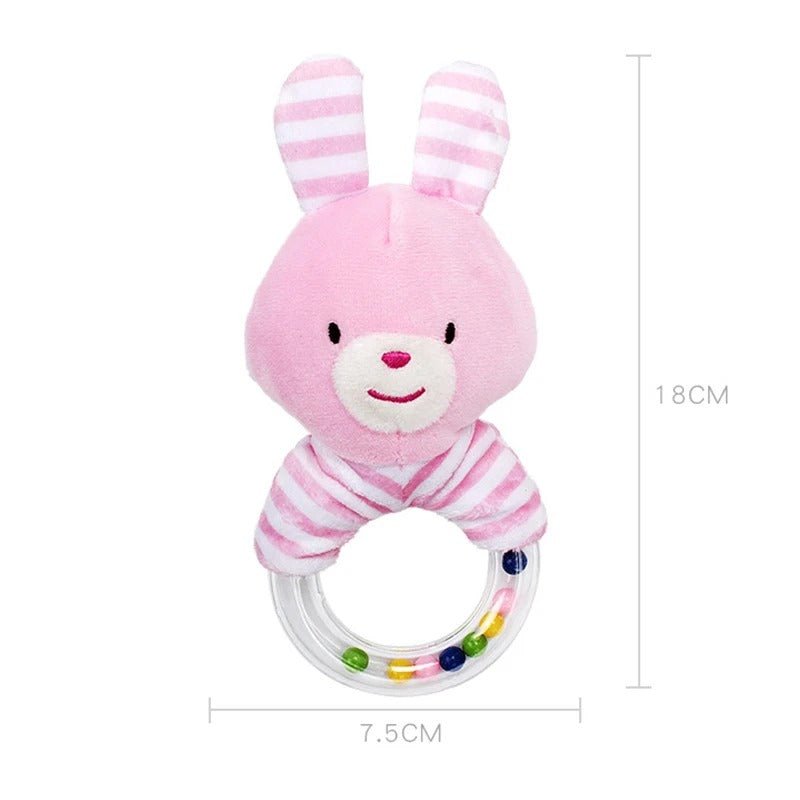 Hochet bébé | Naturel & Silicone - Mini mordille