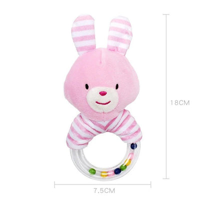 Hochet bébé | Naturel & Silicone - Mini mordille