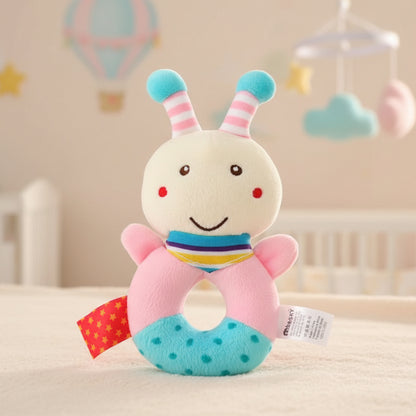 Hochet bébé | Naturel & Silicone - Mini mordille