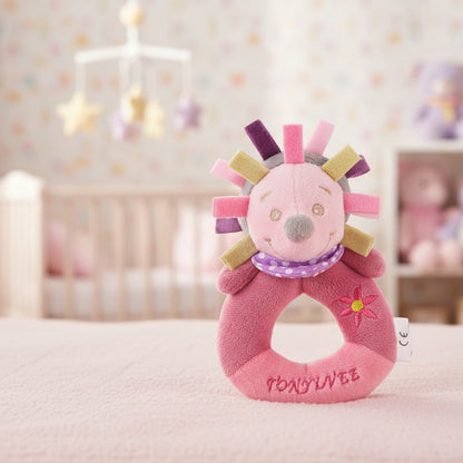 Hochet bébé | Naturel & Silicone - Mini mordille