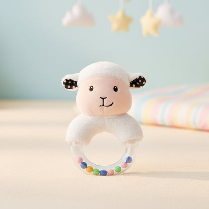 Hochet bébé | Naturel & Silicone - Mini mordille