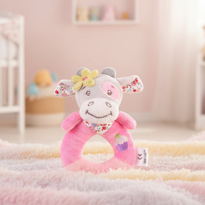 Hochet bébé | Naturel & Silicone - Mini mordille