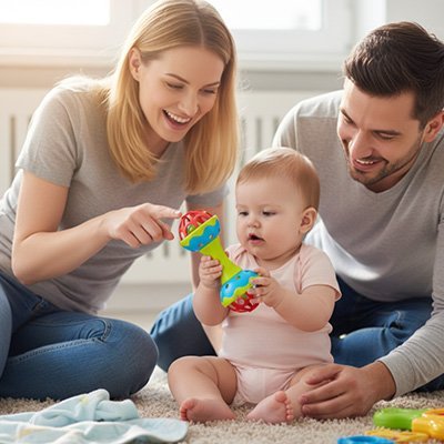 Hochet bébé | Sensoriel Apaisant - Mini mordille