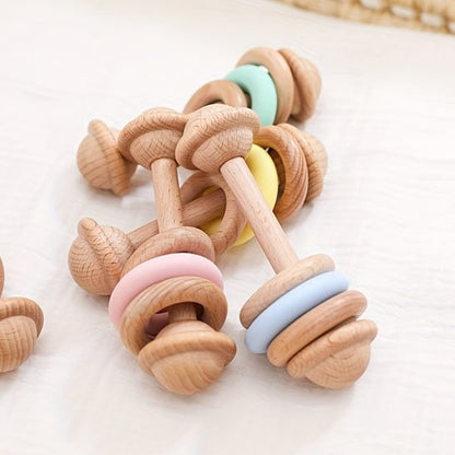 Hochet bébé | Stimul'éveil coloré - Mini mordille