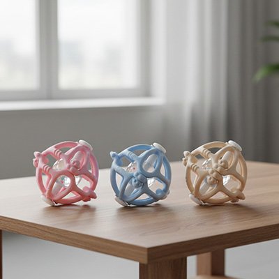 Hochet Sensoriel | Éveil Bébé - Mini mordille