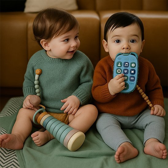 Jouet bebe 1 an | Éveil Sensoriel - Mini mordille