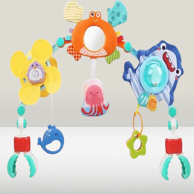 JOUET BEBE - BabyToysSensoryDevelopment™ - Crabe - Mini mordille
