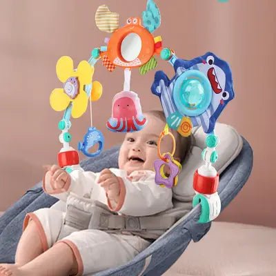 JOUET BEBE - BabyToysSensoryDevelopment™ - Crabe - Mini mordille