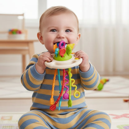 Jouet bebe eveil | Sensoriel Multicolore - Mini mordille