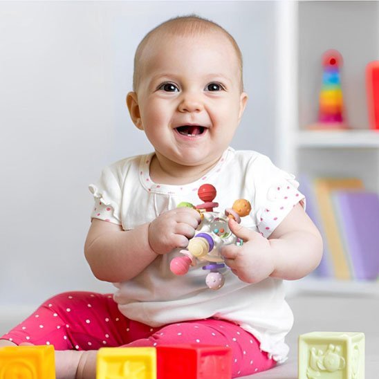 Jouet bébé | Évolutif Sensoriel - Mini mordille